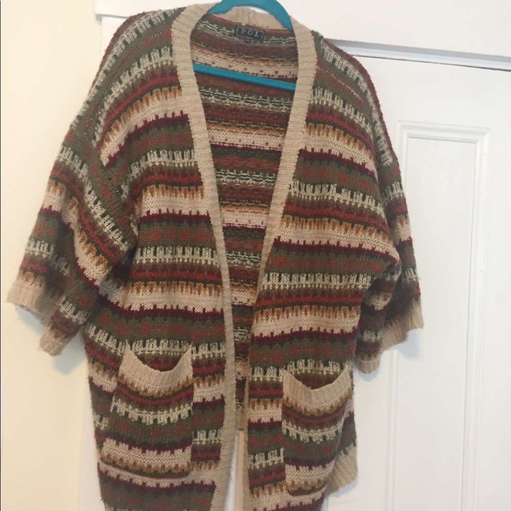 1x Open sweater cardigan